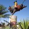 Peão e touro - Entrada do Parque de Exposições Garibalde da Silveira Leão