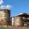 Antiga indústria abandonada - Santa Mariana, PR, Brasil.
